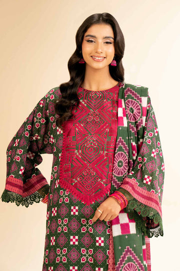 Nishat Linen 2 Piece - Printed Embroidered Suit - 42501158 Online Shopping
